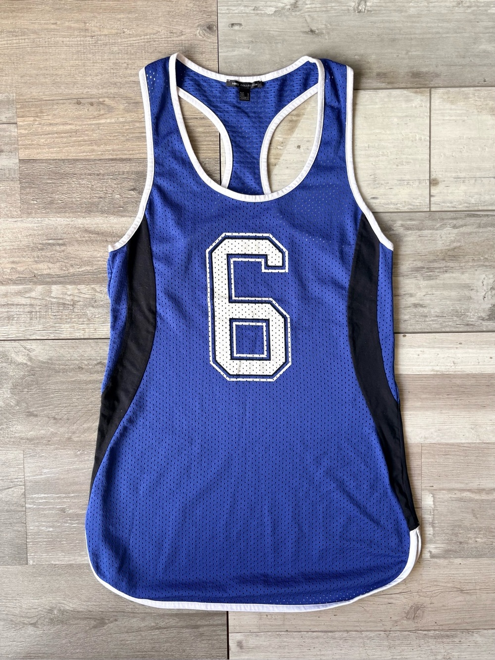 Mango MNG collection Mesh Athletic Jersey Mini Dress Women’s S
